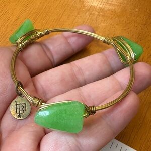 Green Bourbon and Bowties Bracelet